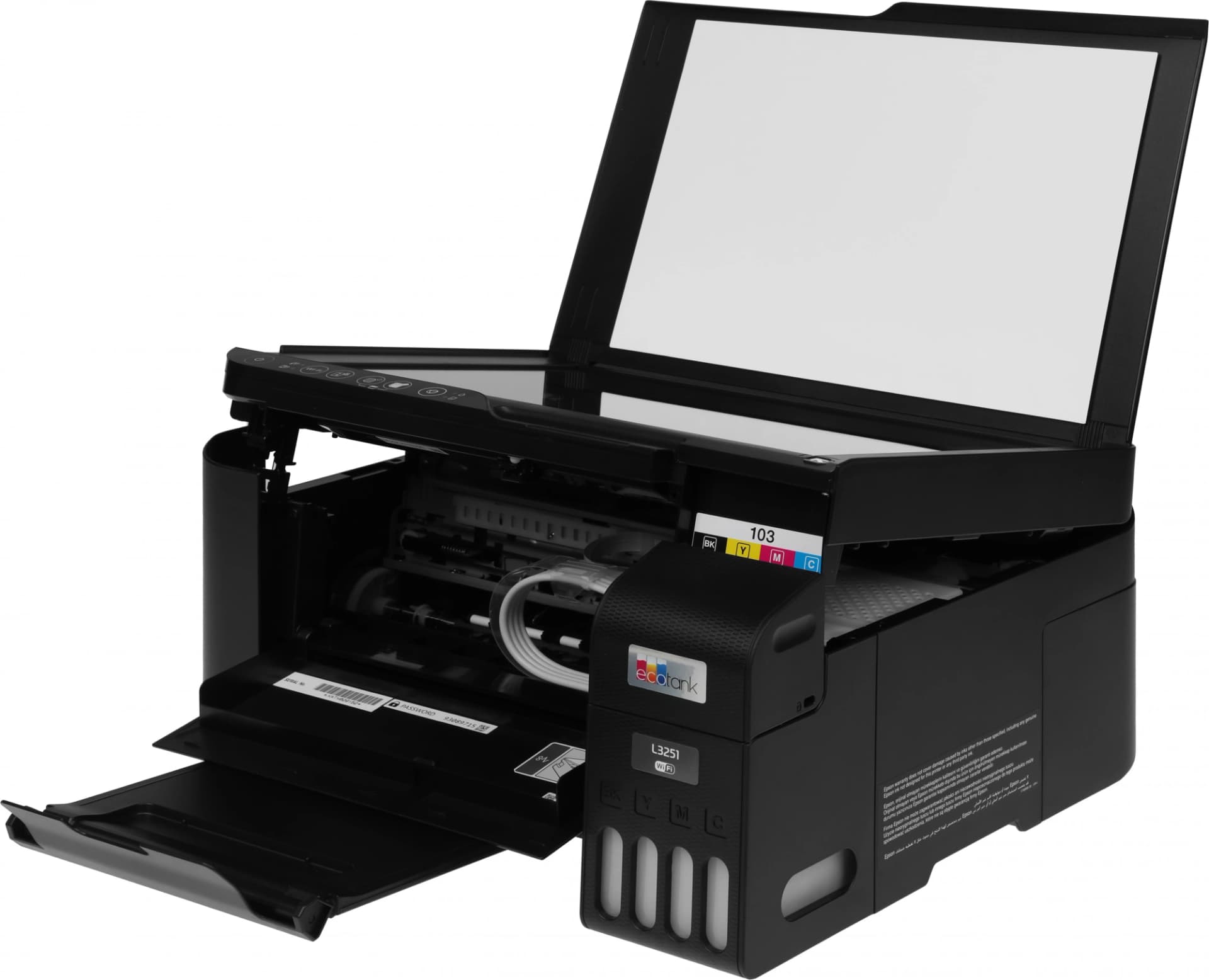 МФУ струйный Epson L3251 (C11CJ67409/C11CJ67406/419) A4 WiFi черный - фото 5