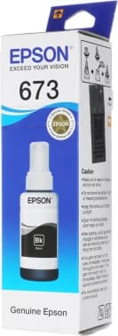 Чернила Epson 673 C13T673198 (аналог C13T67314A) черный 70мл для Epson L800/L810/L850/L1800 - фото 2