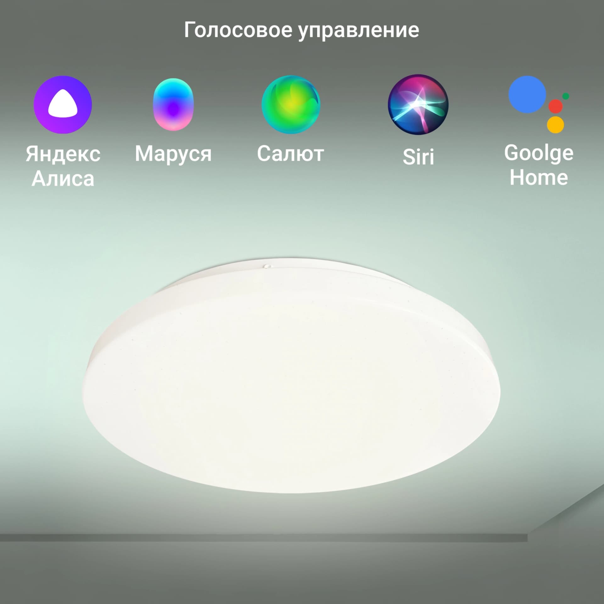 Умный светильник Digma TopLight TL25 потолоч. белый (TL25) - фото 4