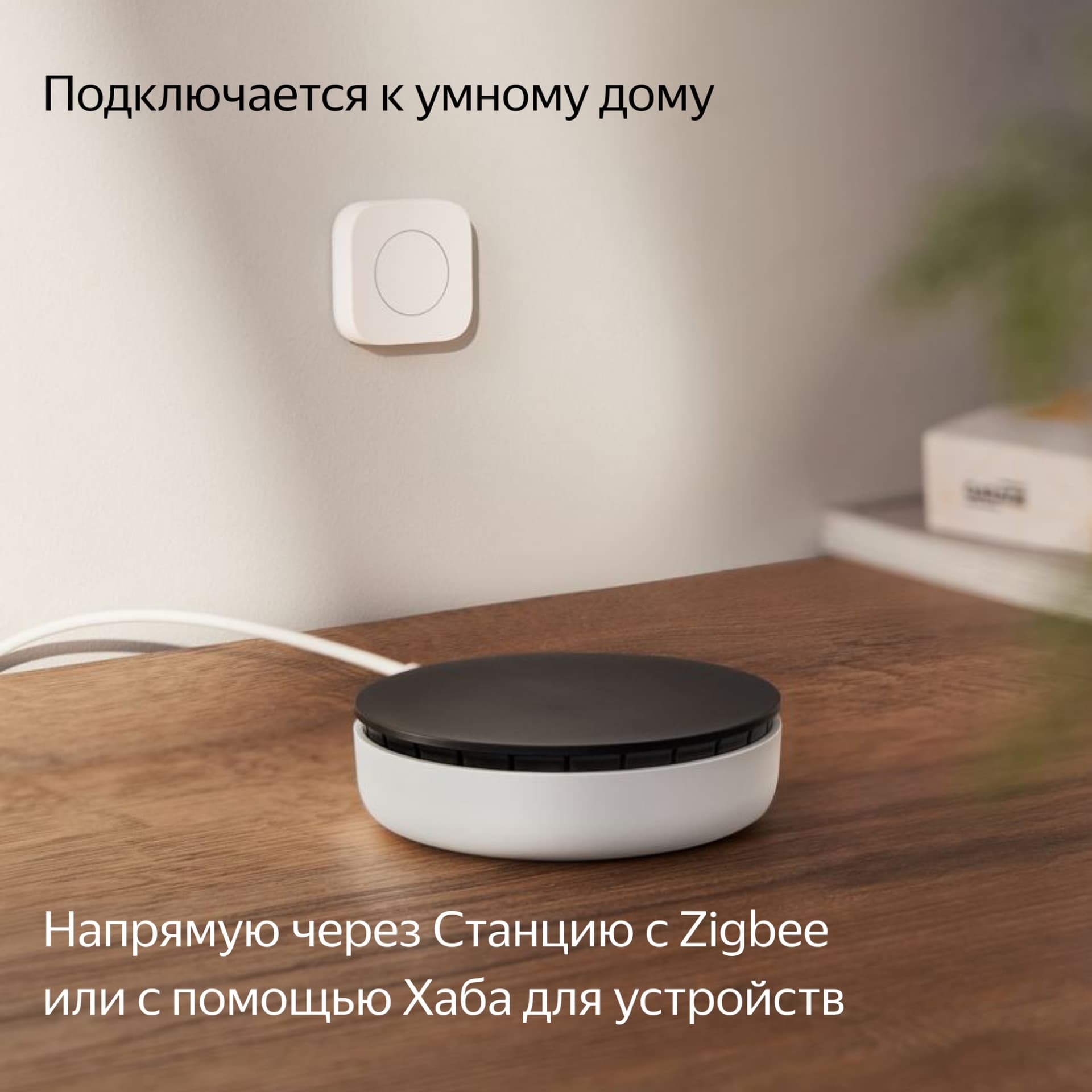 Умная кнопка Yandex YNDX-00524 белый - фото 5