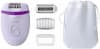 Эпилятор Philips BRE275/00 скор.:2 насад.:3 от электр.сети сиреневый/фиолетовый - фото 3