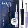 Набор электрических зубных щеток Oral-B Vitality Pro черный/лиловый - фото 3