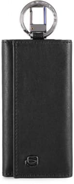 Ключница Piquadro Black Square PC1397B3/N черный натур.кожа - фото 2