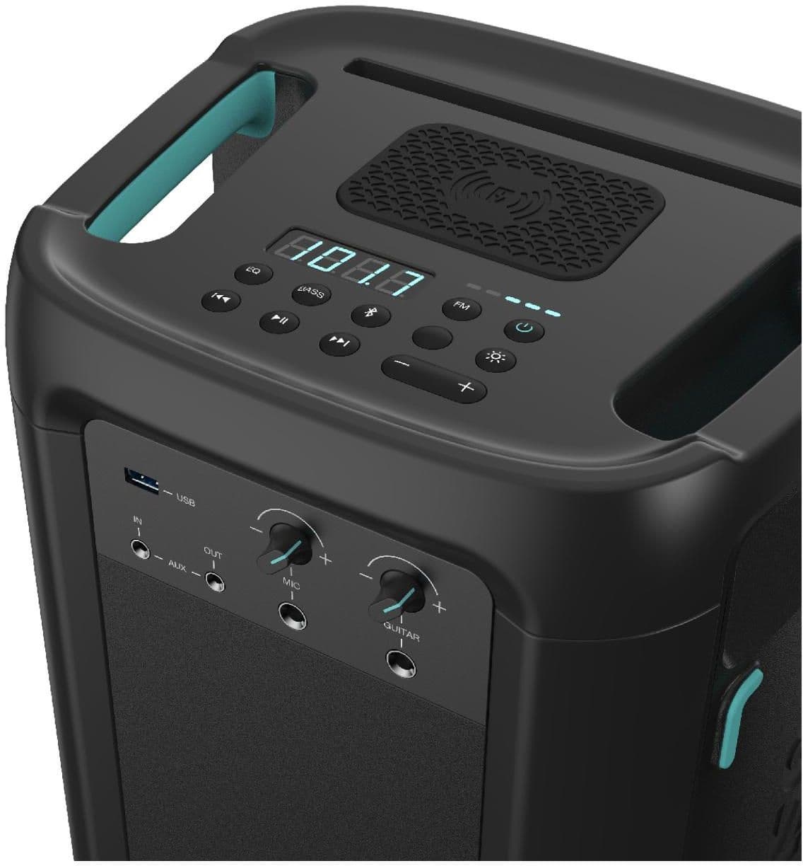 Минисистема Hisense Party Rocker One черный 300Вт FM USB BT - фото 5