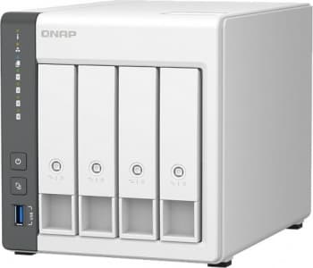 Сетевое хранилище NAS Qnap D4 (REV. C) 4-bay настольный Cortex-A55 RK3568B2 - фото 2