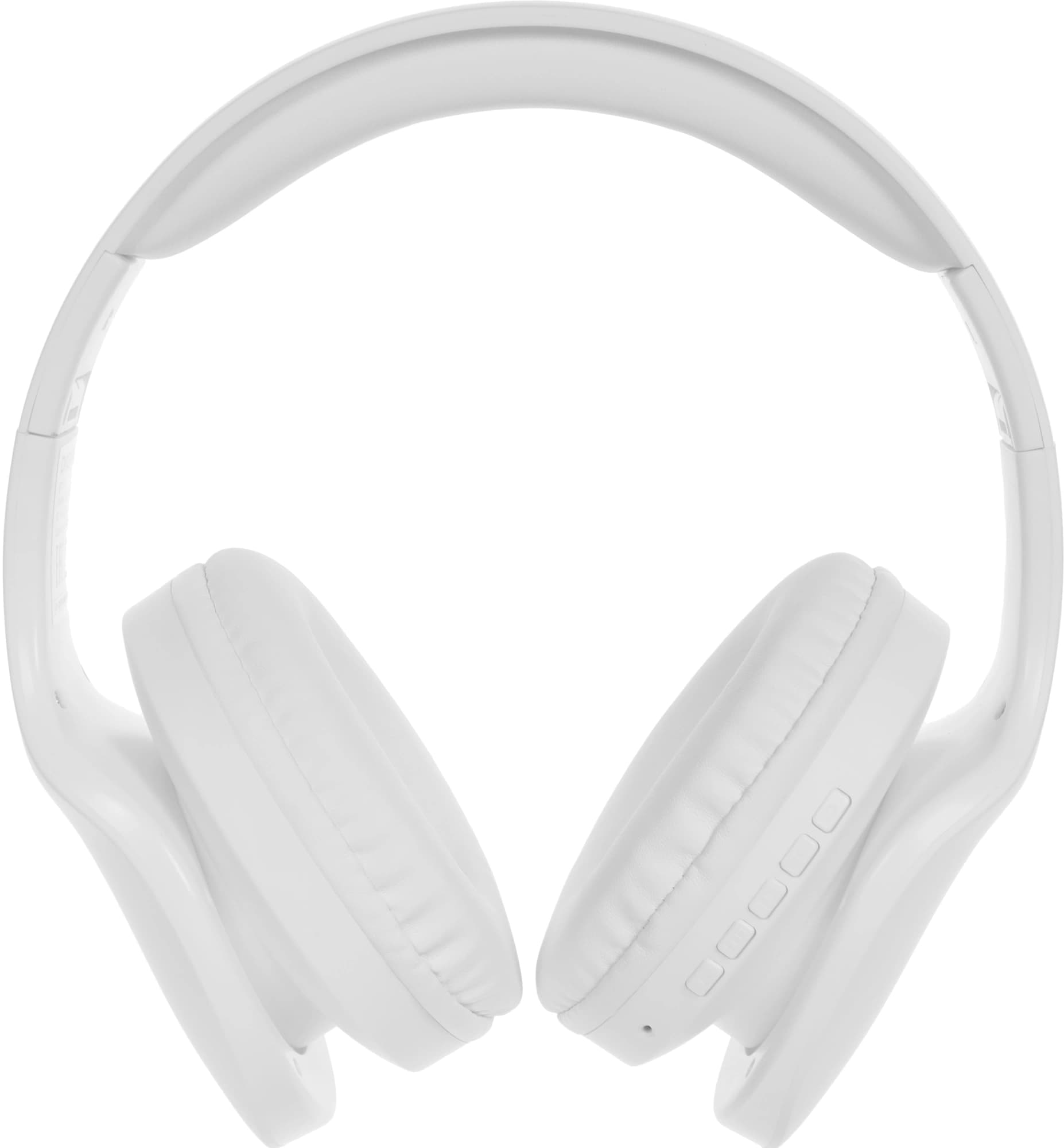 Гарнитура накладные Digma BT-17 белый беспроводные bluetooth оголовье (BT17W) - фото 4