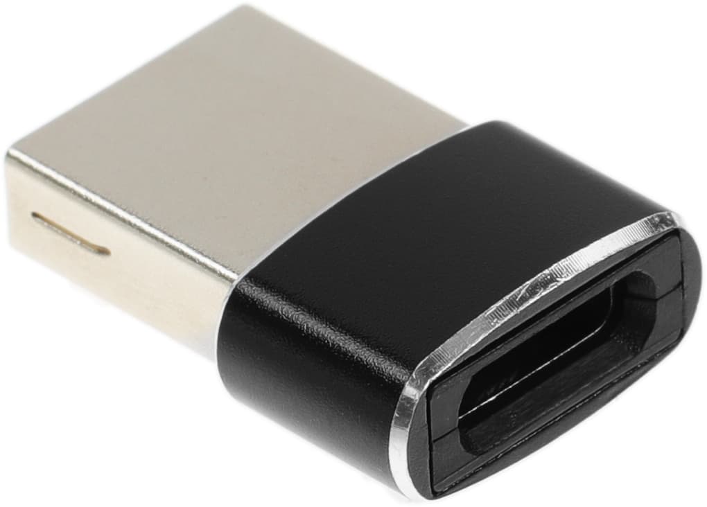 Адаптер Premier 6-071 USB 2.0 A(m) USB Type-C (f) черный (пакет) - фото 4