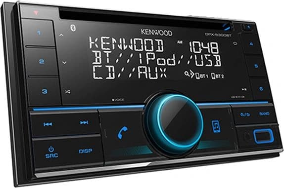 Автомагнитола Kenwood DPX-5300BT 2DIN 4x50Вт v4.2 AUX DSP 3 RDS - фото 2