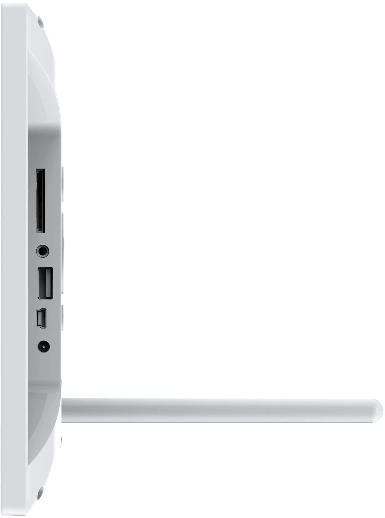 Фоторамка Digma 13.3" PF-1300 IPS 1920x1080 белый пластик ПДУ Видео - фото 3