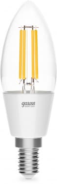 Умная лампа Gauss Smart Home C35 E14 4.5Вт 495lm Wi-Fi (1250112) - фото 2