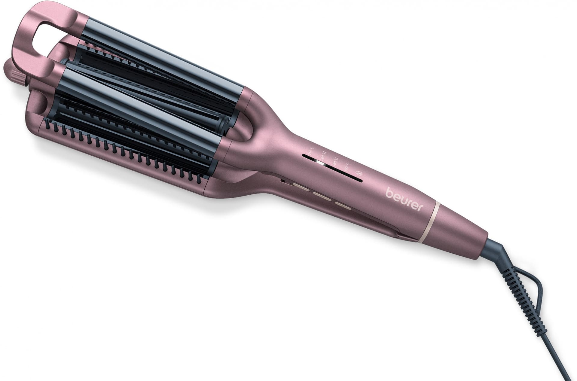 Щипцы Beurer HT65 120Вт бежевый макс.темп.:210С покрытие:керамико-кератиновое (594.23)