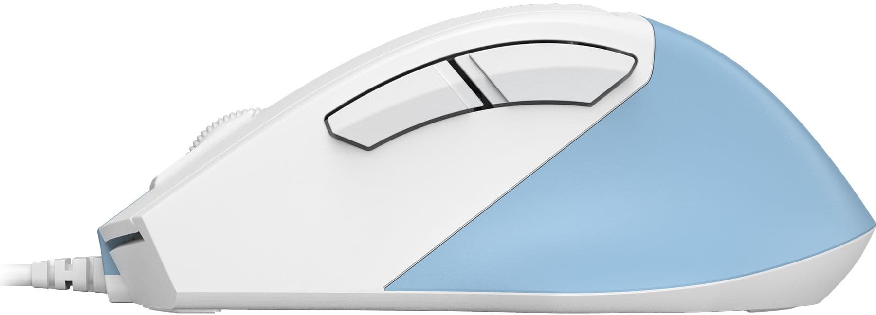 Мышь A4Tech Fstyler FM45S Air голубой/белый оптическая 2400dpi silent USB 7but (FM45S AIR USB (LCY BLUE)) - фото 4