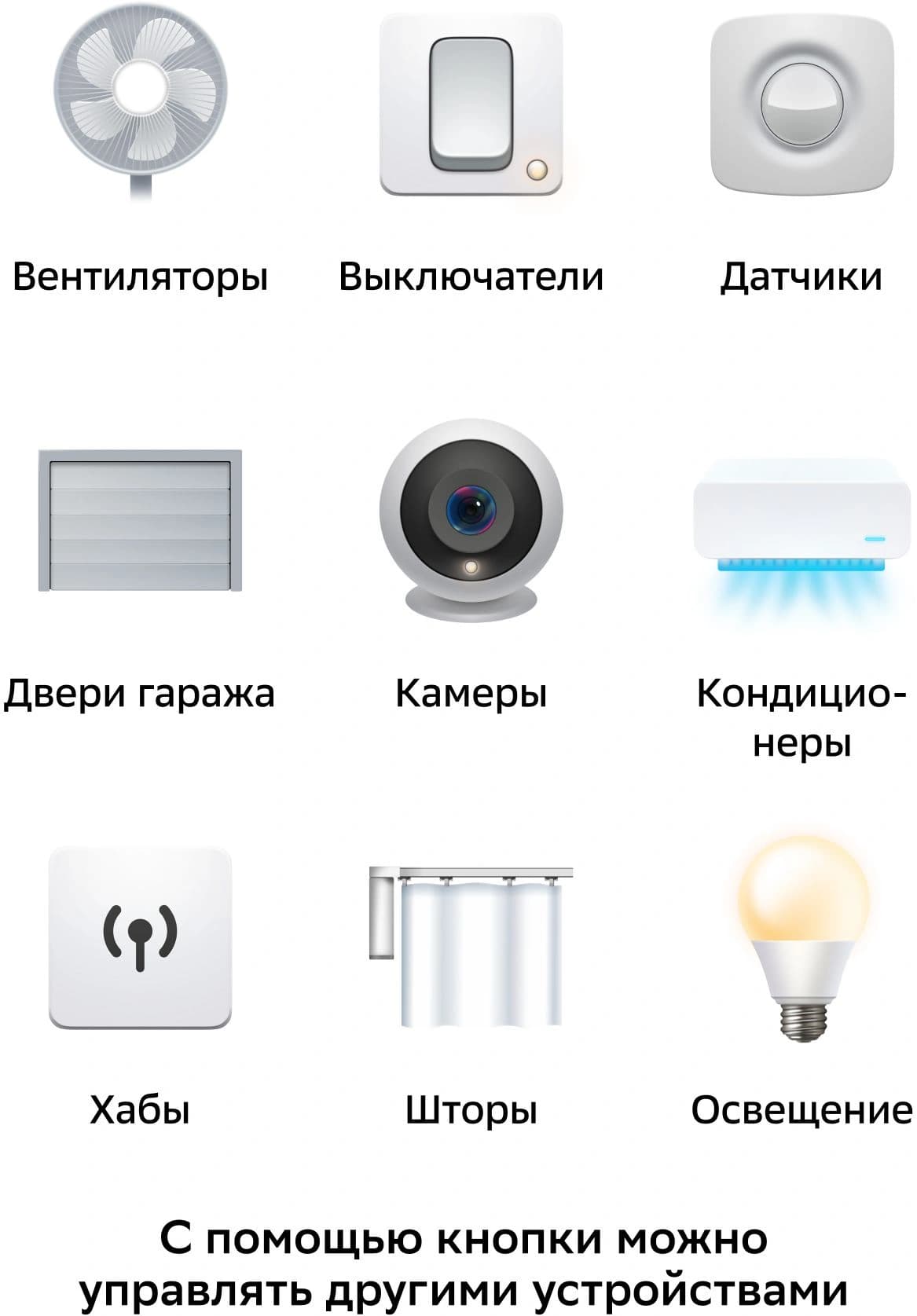 Умная кнопка Sber SBDV-00032 р.д.22м белый - фото 4