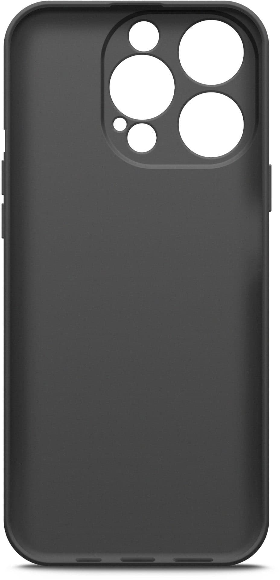Чехол (клип-кейс) BoraSCO для Apple iPhone 15 Pro Max Silicone Case черный (72415) - фото 4