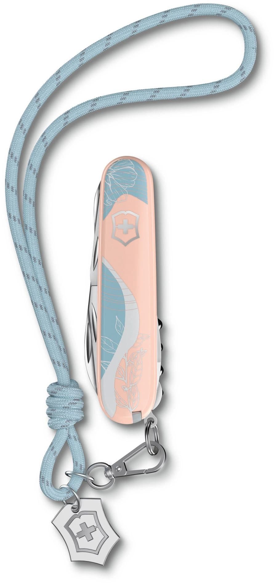 Нож перочинный Victorinox Companion Paris Style (1.3909.E221) 91мм 16функц. розовый подар.коробка в комплекте: шнурок на шею - фото 4