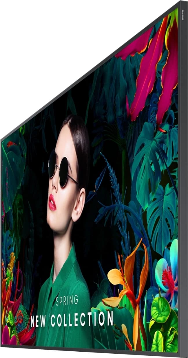 Панель Samsung 75" QM75C черный VA LED 16:9 DVI HDMI M/M матовая 4000:1 500cd 178гр/178гр 3840x2160 DP RCA Да 4K USB 33.4кг - фото 4