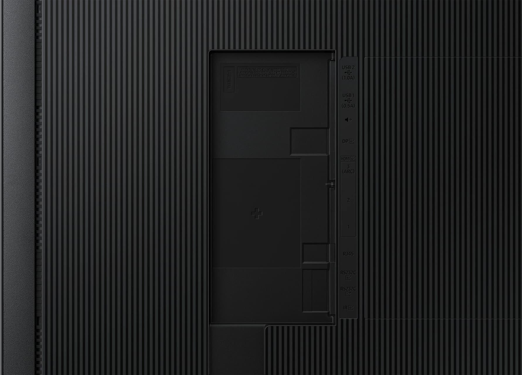 Панель Samsung 75" QM75C черный VA LED 16:9 DVI HDMI M/M матовая 4000:1 500cd 178гр/178гр 3840x2160 DP RCA Да 4K USB 33.4кг - фото 5