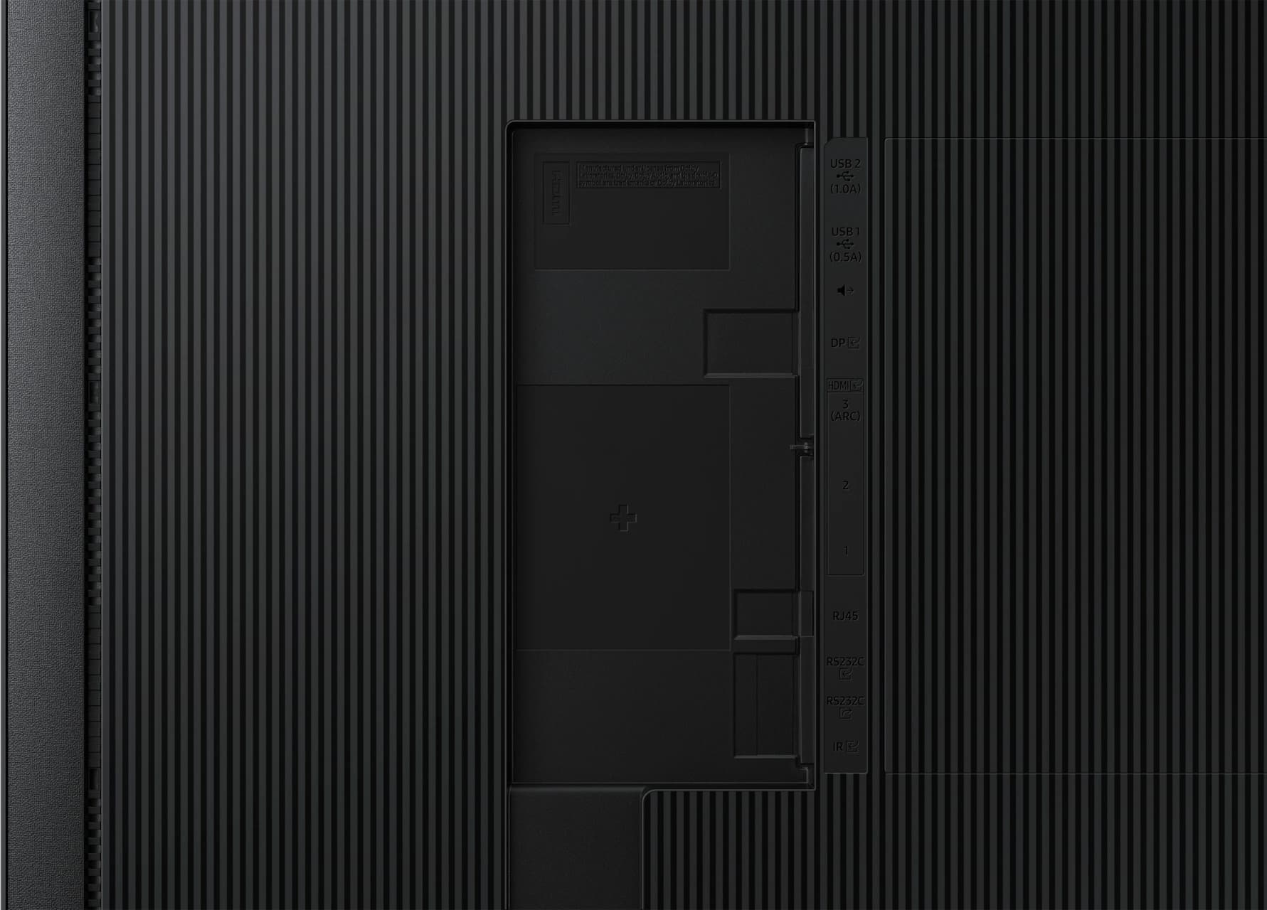 Панель Samsung 65" QM65C черный VA LED 16:9 DVI HDMI M/M матовая 4000:1 500cd 178гр/178гр 3840x2160 DP RCA Да 4K USB 24.9кг - фото 3