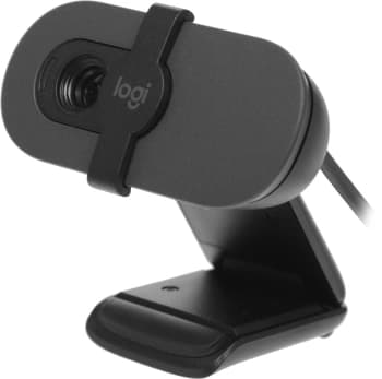Камера Web Logitech HD Webcam Brio 90 черный 2Mpix (1920x1080) USB-A с микрофоном (960-001581) - фото 5