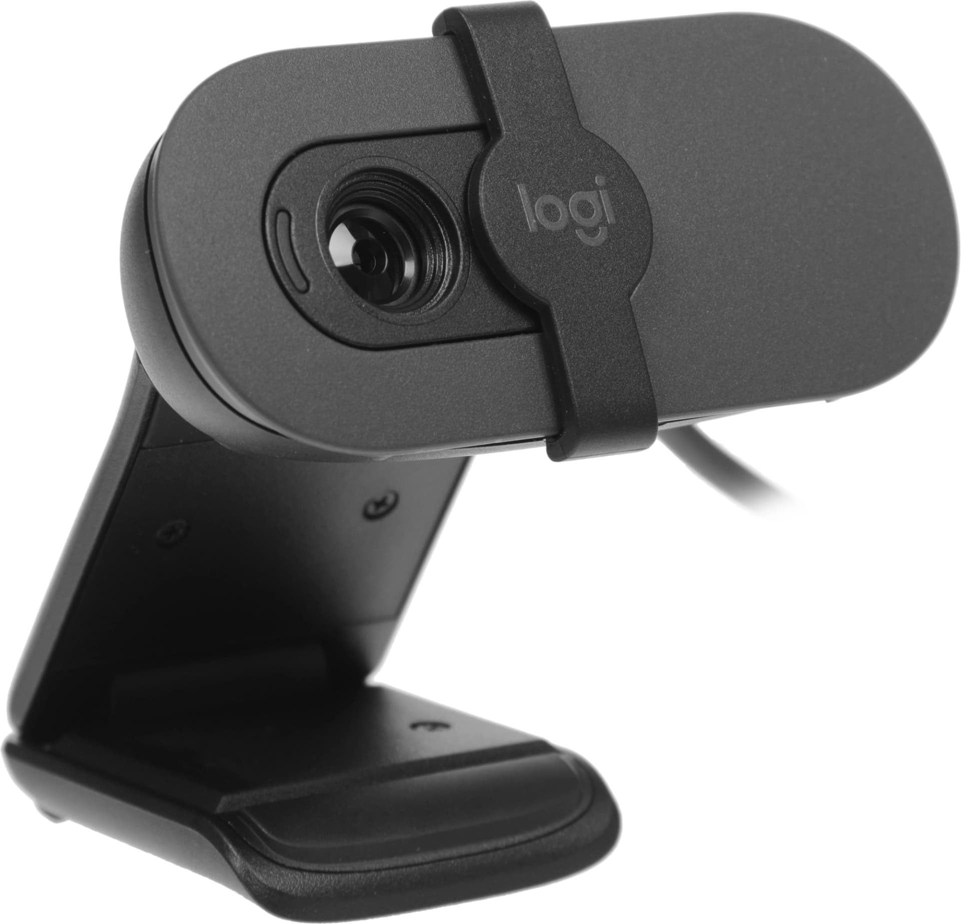 Камера Web Logitech HD Webcam Brio 90 черный 2Mpix (1920x1080) USB-A с микрофоном (960-001581) - фото 3