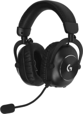 Наушники с микрофоном Logitech G Pro X 2 Lightspeed черный мониторные BT/Radio/3.5mm оголовье (981-001265) - фото 2