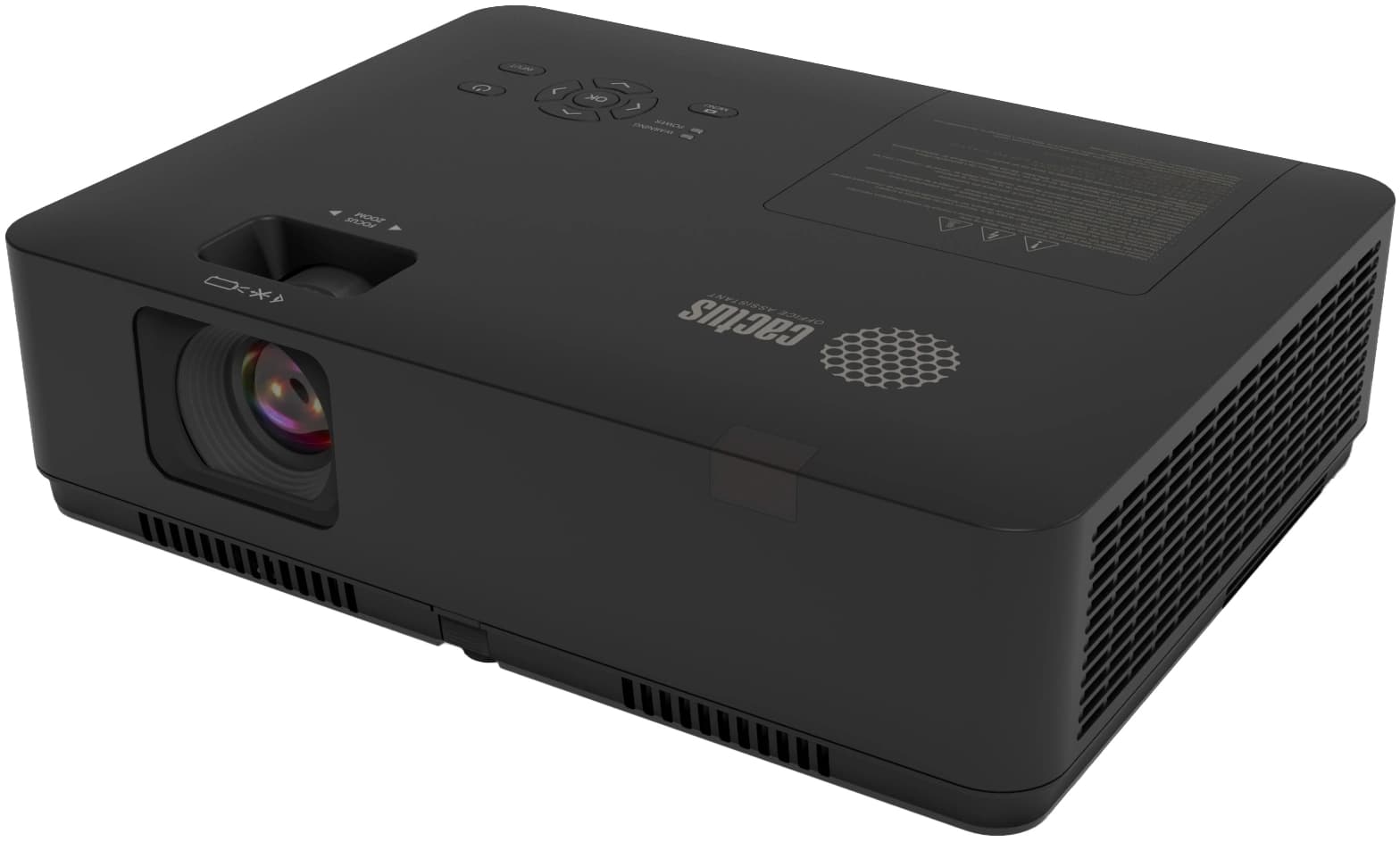 Проектор Cactus CS-S3.B 3LCD 68800Lm LS 4300Lm ANSI (1280x1024) 15000:1 ресурс лампы:10000часов 1xUSB typeA 2xHDMI 3.06кг
