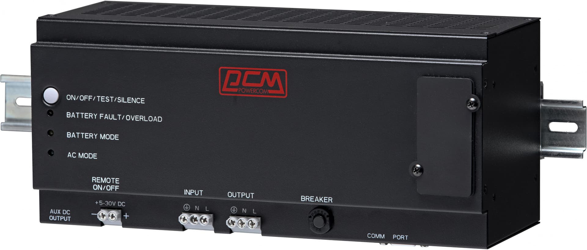 Источник бесперебойного питания Powercom DRU-500 300Вт 500ВА черный Gen 2 - фото 4