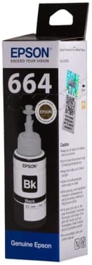 Чернила Epson 664 C13T664198 (аналог C13T66414A) черный 70мл для Epson L100 - фото 5