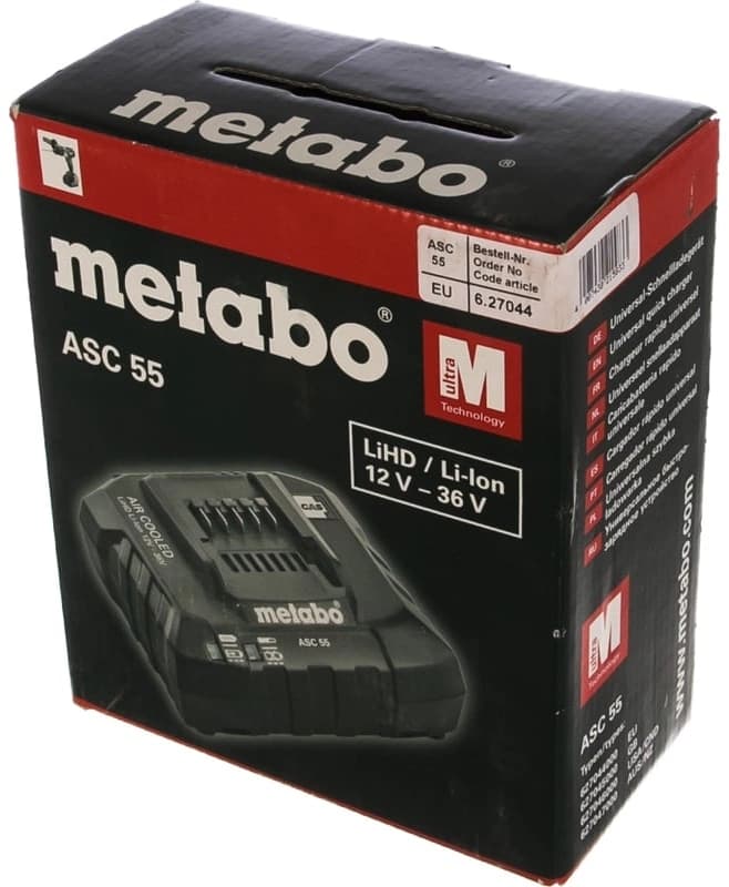 Зарядное устройство Metabo ASC 55 (627044000) - фото 4