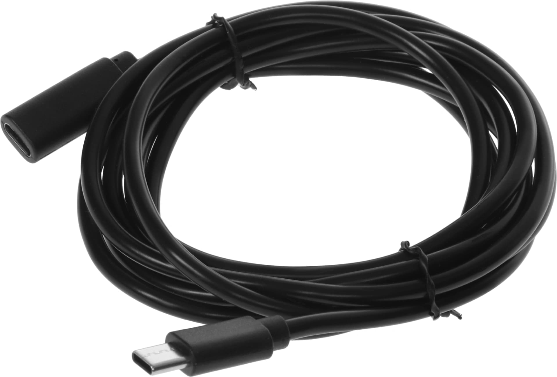 Кабель-удлинитель Buro USB Type-C (m) USB Type-C (f) 2м (BU-EXT-TYPEC-2M) черный - фото 4