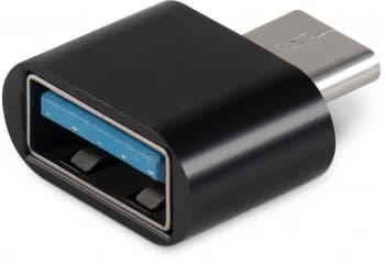 Адаптер Buro BU-USB2-AF-CM USB A(f) USB Type-C (m) черный - фото 5