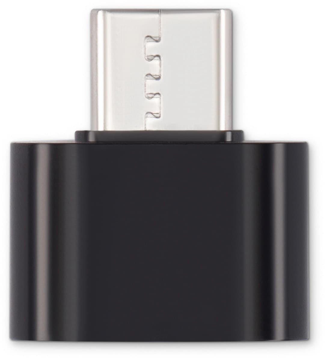 Адаптер Buro BU-USB2-AF-CM USB A(f) USB Type-C (m) черный - фото 3