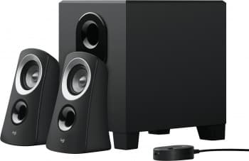 Колонки Logitech Z-313 2.1 черный 25Вт - фото 5