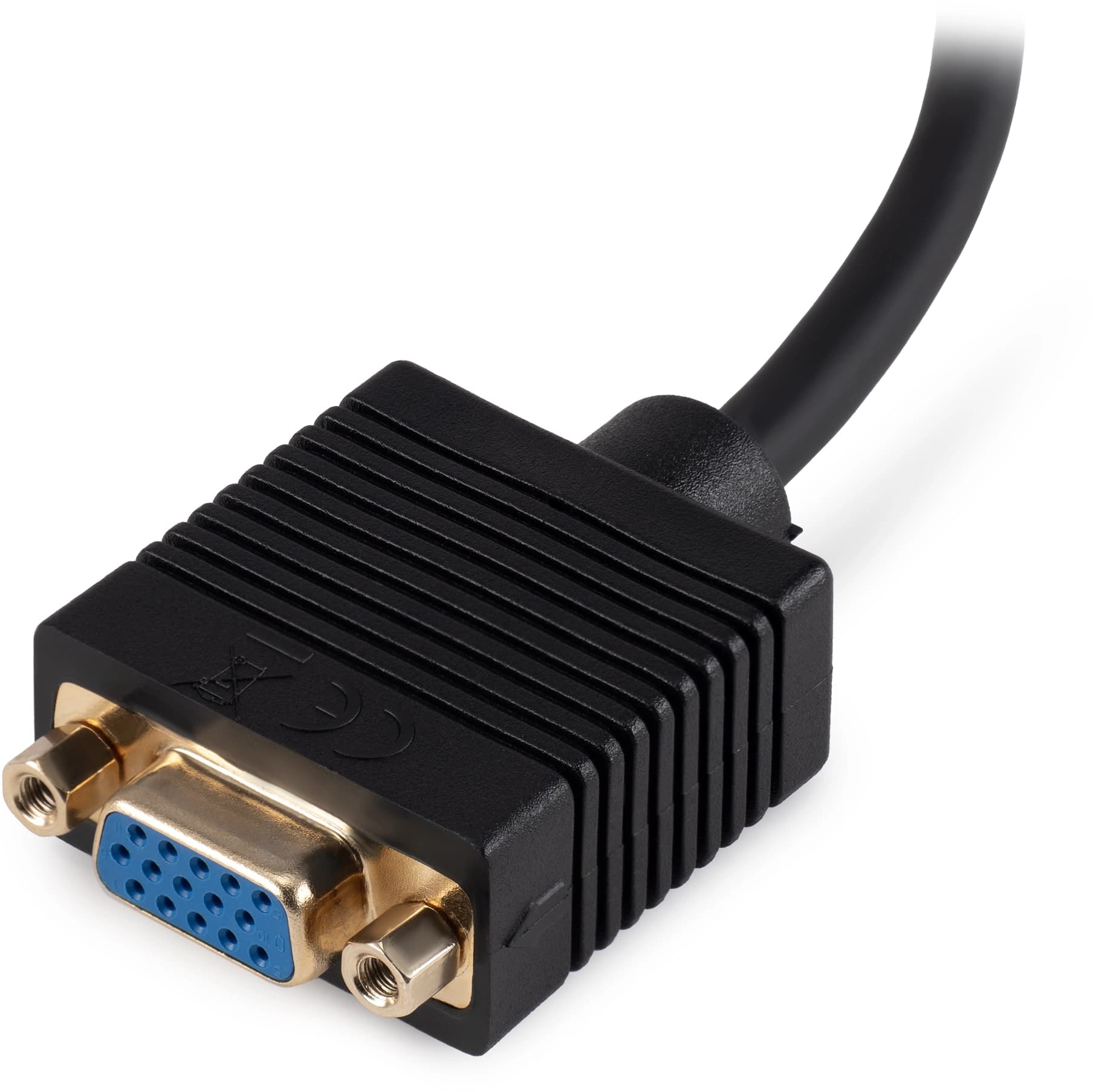 Переходник Buro DVI-D (m) VGA (f) 0.23м (BU-DVI-VGA) черный - фото 4