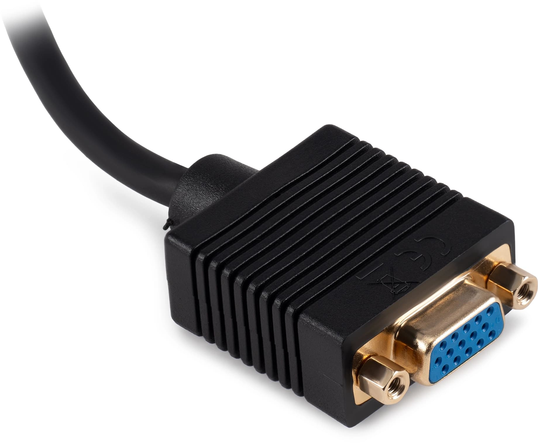 Переходник Buro DVI-D (m) VGA (f) 0.23м (BU-DVI-VGA) черный - фото 5