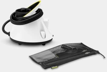Пароочиститель напольный Karcher EasyFix SC 2 Deluxe 1500Вт белый/желтый - фото 5