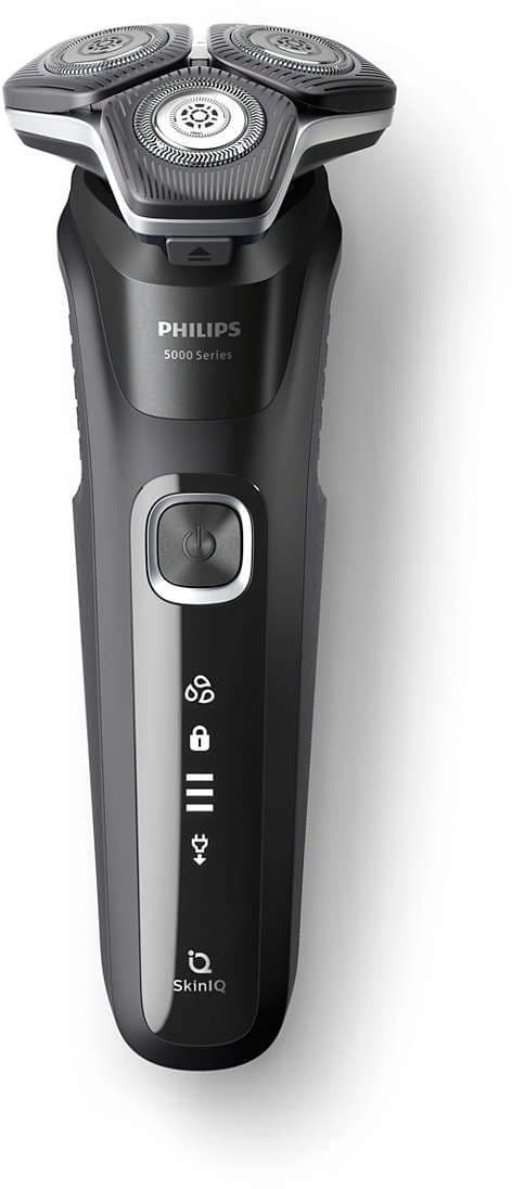 Бритва роторная Philips S5898/35 реж.эл.:3 питан.:аккум. черный/серый - фото 3