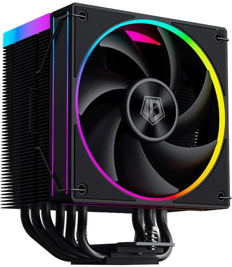 Устройство охлаждения(кулер) ID-Cooling Frozn A610 ARGB Soc-AM5/AM4/1200/1700/1851 черный 4-pin 29.9dB Al+Cu 250W 940gr Ret (FROZN A610 ARGB) - фото 3