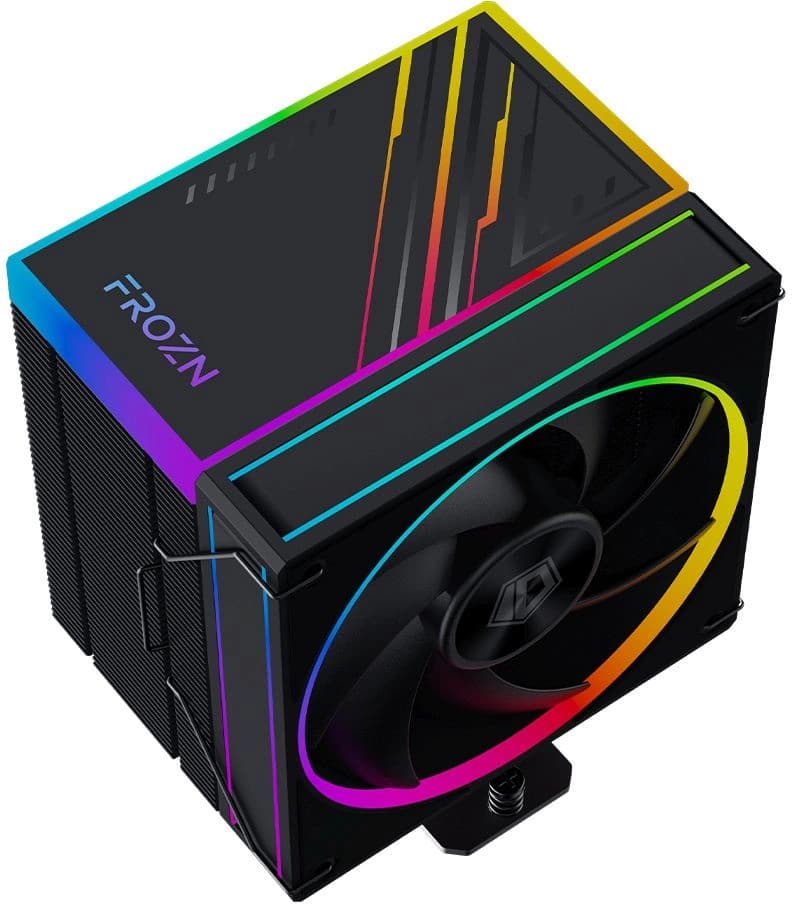Устройство охлаждения(кулер) ID-Cooling Frozn A610 ARGB Soc-AM5/AM4/1200/1700/1851 черный 4-pin 29.9dB Al+Cu 250W 940gr Ret (FROZN A610 ARGB) - фото 4