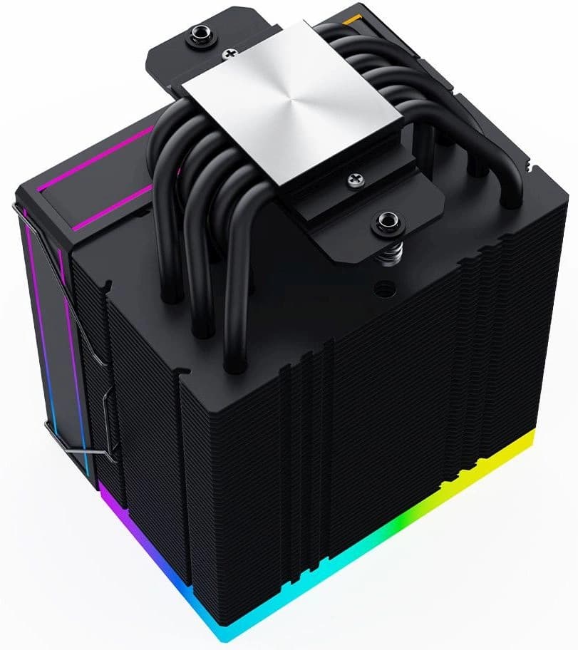 Устройство охлаждения(кулер) ID-Cooling Frozn A610 ARGB Soc-AM5/AM4/1200/1700/1851 черный 4-pin 29.9dB Al+Cu 250W 940gr Ret (FROZN A610 ARGB) - фото 5