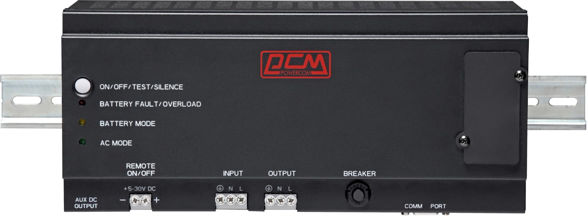Источник бесперебойного питания Powercom DRU-850 300Вт 850ВА черный Gen 2 - фото 4