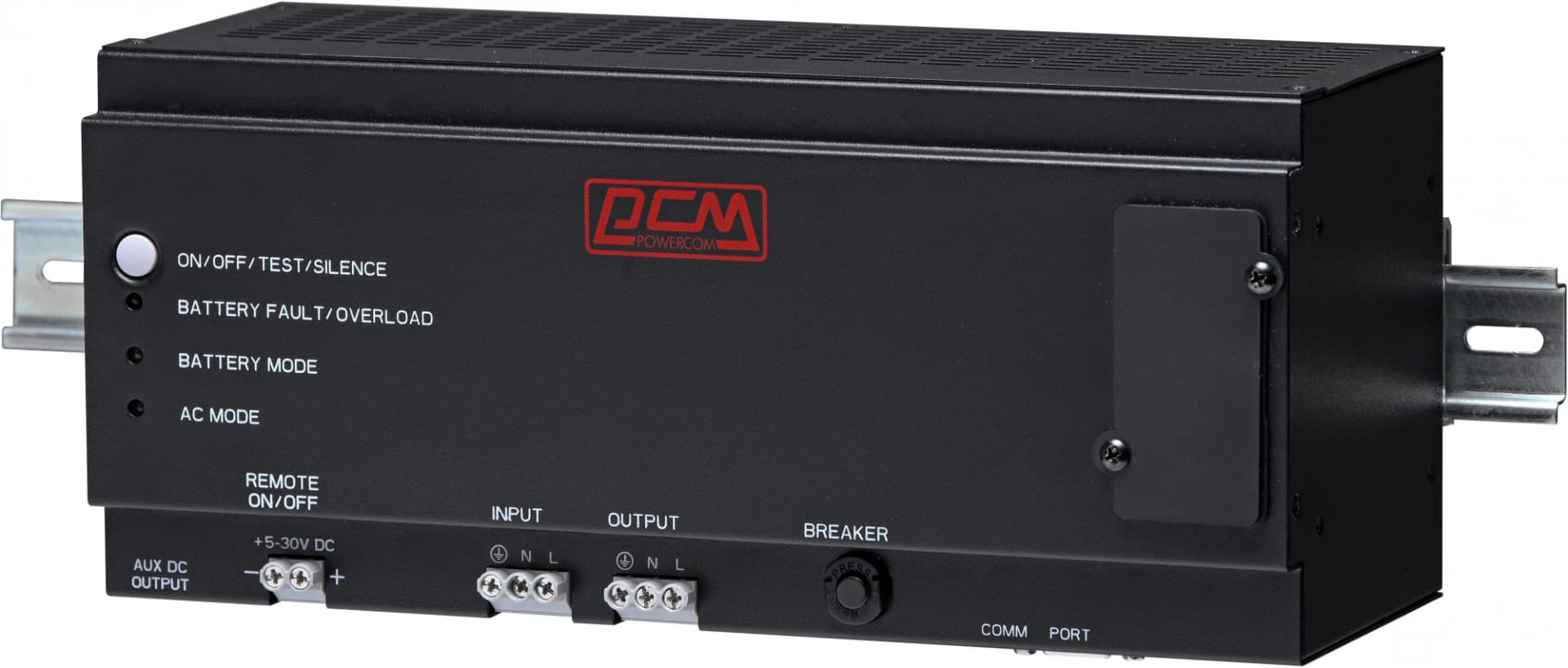 Источник бесперебойного питания Powercom DRU-850 300Вт 850ВА черный Gen 2 - фото 3