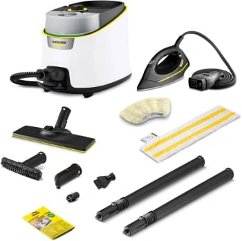 Пароочиститель напольный Karcher SC 4 Deluxe Iron EasyFix 2200Вт белый - фото 5