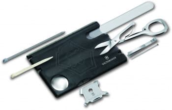 Швейцарская карта Victorinox Swiss Card Nailcare (0.7240.T3) черный полупрозрачный коробка подарочная - фото 5