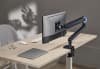 Кронштейн для мониторов Ultramounts UM719B черный 17"-35" макс.10.5кг крепление к столешнице поворот и наклон - фото 3