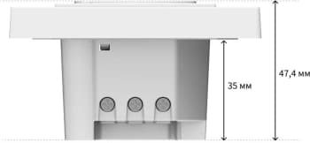 Умная розетка Aqara Wall Outlet H2 EU белый (WP-P01D) - фото 2