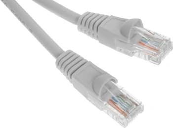 Патч-корд Buro UTP-5E-5M-G-LSZH UTP cat.5E 5м серый RJ-45 (m)-RJ-45 (m) - фото 2
