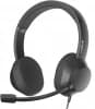 Наушники с микрофоном A4Tech Fstyler FH150U черный 2м накладные USB оголовье (FH150U BLACK) - фото 3