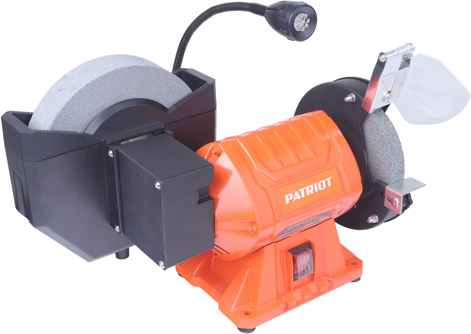 Электроточило Patriot GM 150/200 DWL Expert 550Вт 2980об/мин d=150мм t=20мм - фото 4