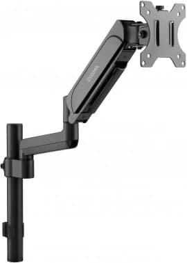 Кронштейн для мониторов ЖК Digma D-MM201 черный 17"-32" макс.9кг крепление к столешнице поворот и наклон - фото 2